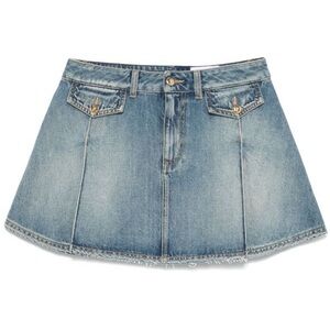 Alexander McQueen Blue Denim Mini Skirt PRISTINE CONDITION